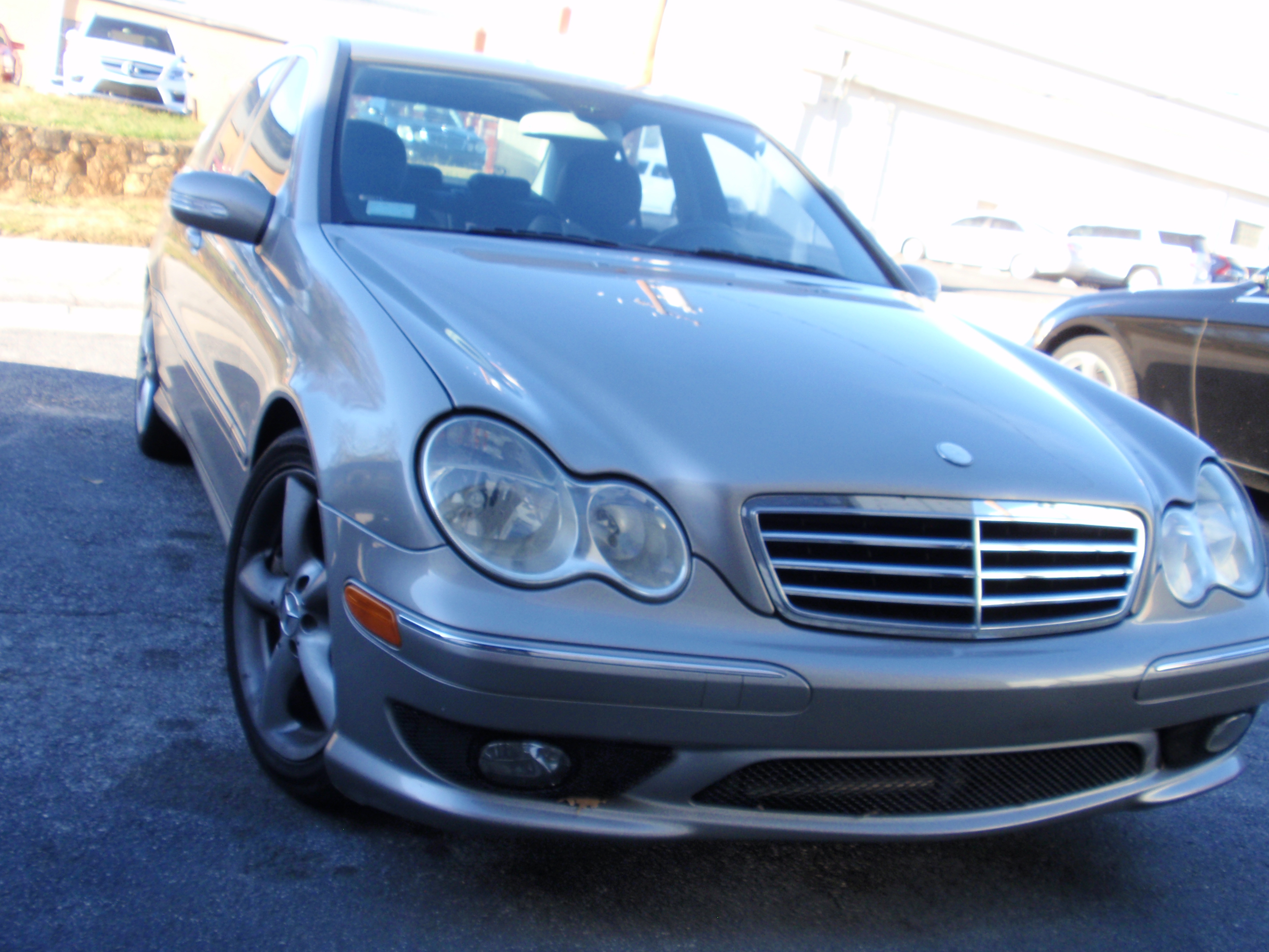2006 Mercedes Benz C 230 Smoke Gray With Charcoal Interior