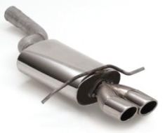 a Mercedes-Benz exhaust muffler